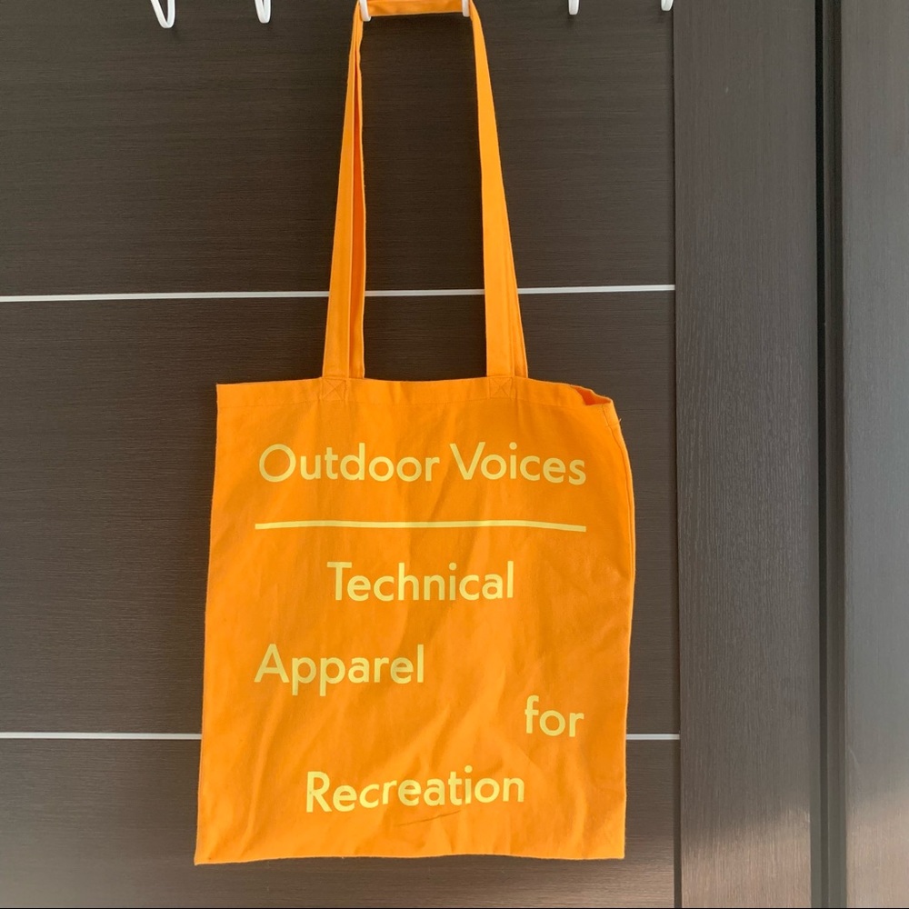 Outdoor Voices Washington DC Canvas Tote